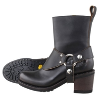 ROKKER Freeway Lady Bottes De Moto Noir 38