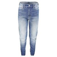 ROKKER Rokkertech High Waist / Taille Haute Jean De Moto Bleu L30/W31