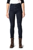 ROKKER Rokkertech High Waist Jean De Moto Bleu Foncé L30/W29