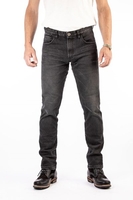 ROKKER Rokkertech Tapered Slim Jean De Moto Noir L36/W38