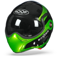 ROOF BoXXer Fuzo Noir Vert XS