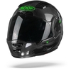 ROOF RO200 Carbon Panther Casque Intégral Noir Vert Fluo L