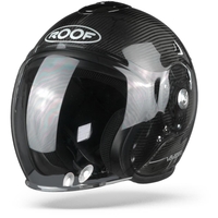 ROOF Voyager Carbon Casque Jet Argent Brillant S