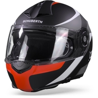 Schuberth C3 Pro Sestante Black Red Modular Helmet XL