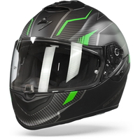 Scorpion Exo-1400 Air Fortuna Matt Black-Green M