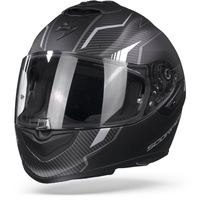 Scorpion EXO-1400 Air Fortuna Matt Black Silver XS