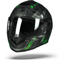 Scorpion EXO-1400 Air Picta Argent Vert Mat 2XL