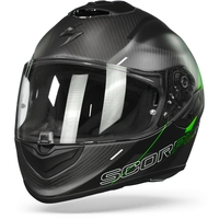 Scorpion Exo-1400 Carbon Air Drik Matt Black-Green 2XL