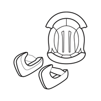 Scorpion EXO-1400 V2 Liner Set XS