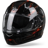 Scorpion EXO-390 Beat Casque Intégral Noir Rouge Néon L