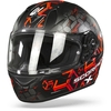 Scorpion Exo-390 Cube Matt Black-Red M
