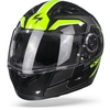 Scorpion EXO-490 Supernova Black Neon Yellow Full Face Helmet L