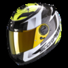 Scorpion EXO-490 Tour White Neon Yellow S