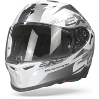 Scorpion EXO-520 Air Cover White Silver M