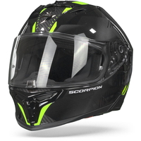 Scorpion EXO-520 Air Laten Black Neon Yellow XL