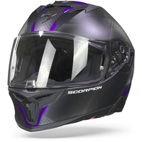 Scorpion EXO-520 Air Laten Matt Black Blue S