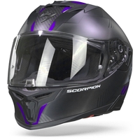 Scorpion EXO-520 Air Laten Matt Black Blue XL