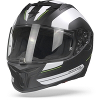 Scorpion EXO-520 Air Lemans Matt Black Silver White S