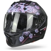 Scorpion EXO-520 Air Tina Matt Black Silver L