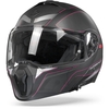 Scorpion EXO-930 Cielo Matt Black Pink Modular Helmet XS