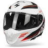 Scorpion Exo-930 Navig Matt White-Black-Red XS