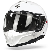 Scorpion Exo-930 Shot Pearl White-Black XL