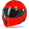 Scorpion EXO-930 Solid Neon Red Modular Helmet 2XL
