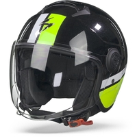 Scorpion EXO-City Strada Pearl Black White Neon Yellow L