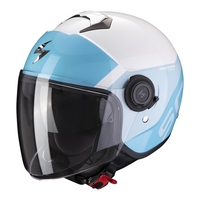 Scorpion Exo-City Sympa White Light Blue M
