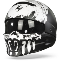 Scorpion Exo-Combat Evo Marauder Matt Black-White S