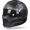 Scorpion EXO-Combat Evo Ram Matt Black Silver Jet Helmet XL