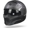 Scorpion EXO-Combat Evo Ram Matt Matt Dark Grey Silver 2XL