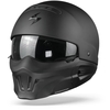 Scorpion EXO-Combat Evo Solid Casque Jet Noir Mat 2XL