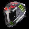 Scorpion Exo-R1 Air Fabio Monster Replica Black Matt Red L