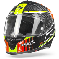 Scorpion EXO-R1 Air Victory Black Silver Red L