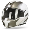 Scorpion Exo-Tech Forza Pearl White-Silver 2XL