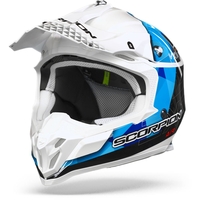 Scorpion Vx-16 Air Gem White-Blue L