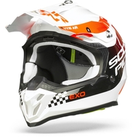 Scorpion Vx-16 Air Soul White-Red 2XL