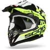 Scorpion VX-16 Air X-Turn Black Neon Yellow White XL