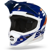 Shot Furious Camo Navy Orange Glossy L