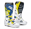 Sidi Atojo SRS Bottes Moto Jaune Fluo Blanc Bleu 47