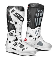 Sidi Atojo SRS Bottes Moto Noir Blanc 46