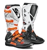 Sidi Crossfire 3 Bottes De Moto Orange Fluo Noir Blanc 50