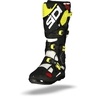 Sidi Crossfire 3 SRS Bottes Blanc Noir Jaune Fluo 43