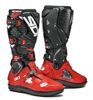 Sidi Crossfire 3 SRS Bottes De Moto Rouge Rouge Noir 40