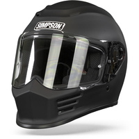 Simpson Speed Matt Black 2XL