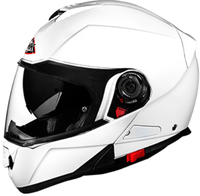 SMK Glide Casque Modulable Basic Blanc L