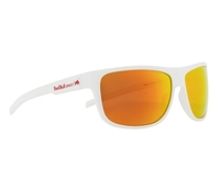 Spect Red Bull Loom Sunglasses White Brown Red Mirror Pol