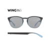 Spect Red Bull Steady Sunglasses Black Smoke Blue Mirror Pol
