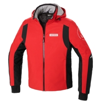 Spidi Armor H2Out Red Black Motorcycle Jacket 2XL